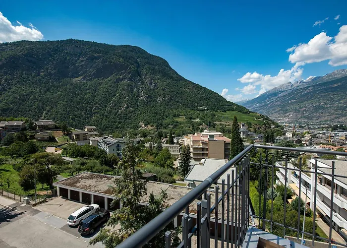 Penthouse Visp - Mit Grosser Dachterrasse Und Panoramablick